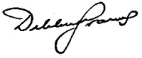 signature of Debra Graves